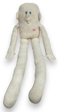 Vintage 1977 Gurze Designs Artist Made Plush Soft Sculpture Doll Ivory Rare