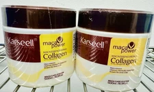 Karseell Collagen Treatment 2 PACK Repair Conditioning Hair Mask *SEALED* 500ml