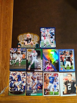 TIM COUCH - **Premium Lot of 10 Different (4 RC)** - Browns - (All NRMT-MINT)