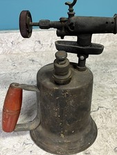MFG Brass  Blowtorch Soldering Torch w/ Hand Pump, Fuel Tank