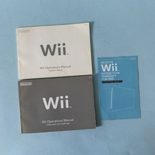 Nintendo Wii Operations Manuals - Channels and Settings and System Setup English