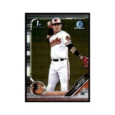 Joseph Ortiz 2019 Bowman Draft Chrome #BDC-23 Baltimore Orioles Baseball Card NM