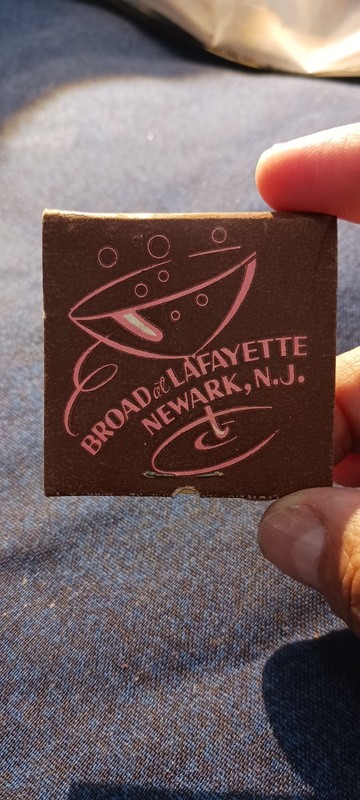 THE TREAT RESTAURANT COCKTAIL LOUNGE...RARE..SCARCE  1960S...UNSTRUCK MATCHBOOK