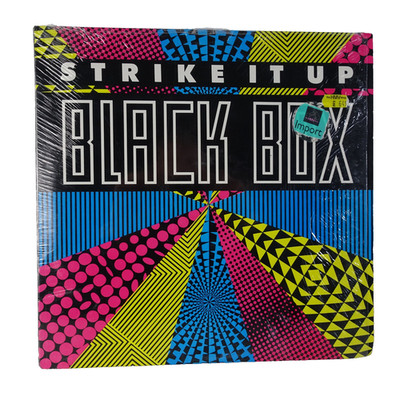 Black Box - Strike It Up 12'' LP Deconstruction 2792-1-RD Dreamland 1991 Pressing