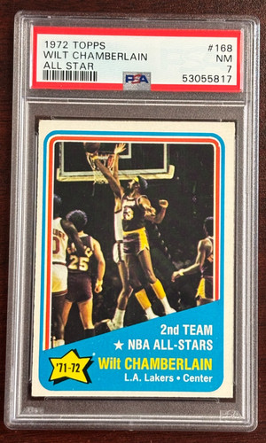1972 Wilt Chamberlain #168