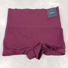 Spanx EcoCare Boyshorts Womens Medium Plum Berry Shapewear Shorts Underwear