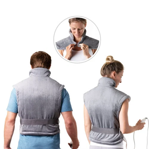 PureRelief XXL Electric Heating Pad by Pure Enrichment - Gray - Picture 8 of 11