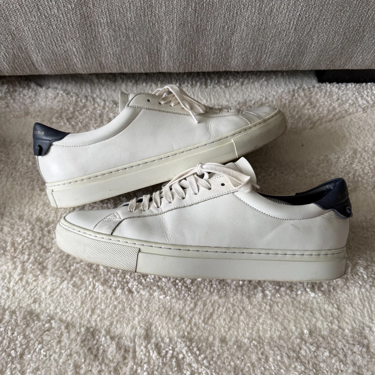 Givenchy City Sport White Sneakers Leather Men’s Size EU 48/US 15 City sport leather low trainers Givenchy White size 48 EU in  main image 3