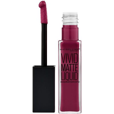 Maybelline NY Color Sensational Vivid Matte Liquid Lipstick Smoky Rose MPN #38