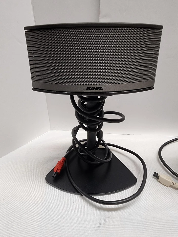 Bose Companion 5 Multimedia Speaker System Left & Right Satellites Tested Works - Image 3 of 4