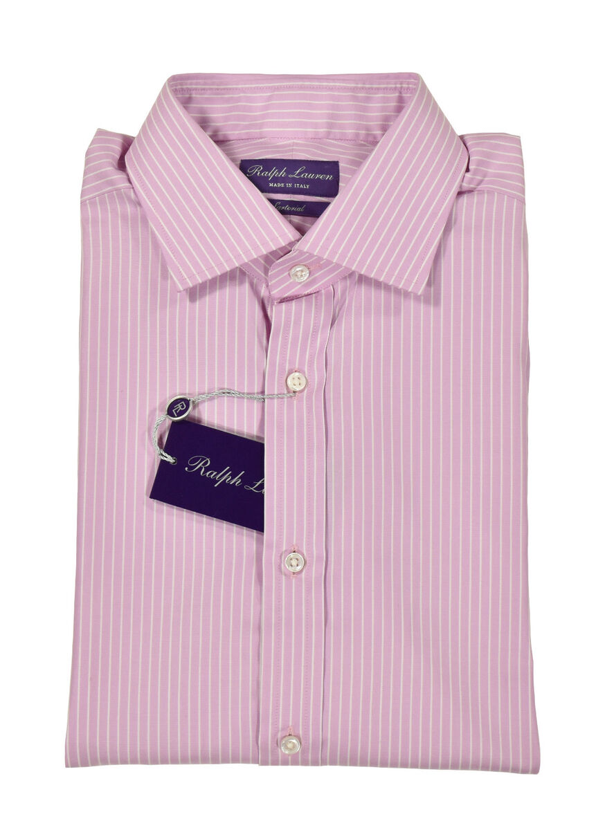Ralph Lauren Purple Label Pink Sartorial Dress Shirt New Ralph Lauren Purple Label Pink Sartorial Dress Shirt New