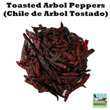 Toasted Chile de Arbol, Chile de Arbol Tostado. 4 oz, 1 lb, 2 lb, 5 lb, 10 lb