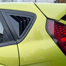 Rear Side Window Louvers Cover Vent For Ford Fiesta MK7 7.5 Hatchback 2008-2017