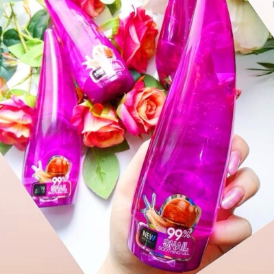 Schneckengel Beruhigend & Feuchtigkeit 99% Schneckenreparatur bei Akne & Leichtigkeit 260ml - 2 Stück