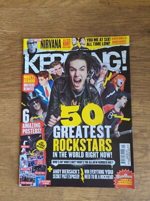 Kerrang! 1557 50 Greatest Rockstars, Nirvana, You Me At Six, All Time Low