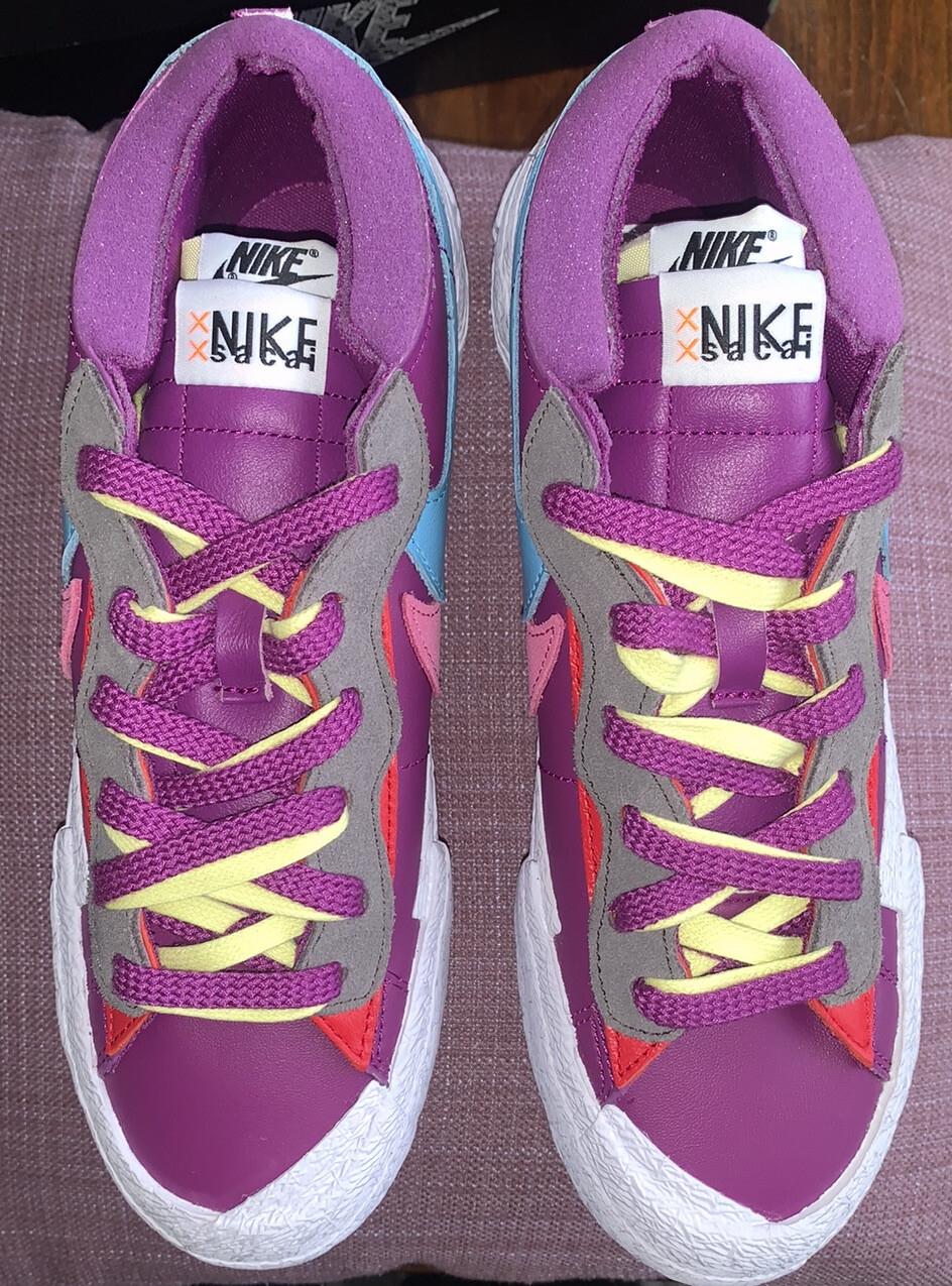 SACAI X NIKE Taglia UK 7 5 Blazer Nike basso x Sacai x KAWS