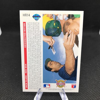 1992 Upper Deck Home Run Heroes Boston Red Sox Baseball Card #HR14