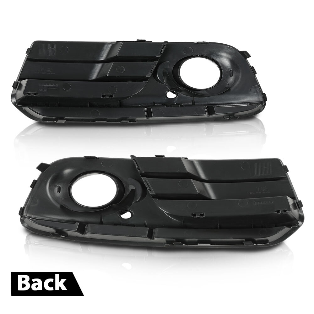 Tiny Force Pair of Fog Light Lamp Bumper Covers Grille Bezel RH LH Tiny Force Pair of Fog Light Lamp Bumper Covers Grille Bezel RH LH