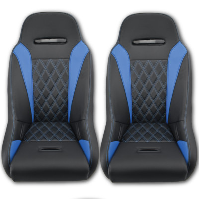 Pair of Blue Aces Racing Apex Suspension Seats 2014-2023 Polaris RZR 1000