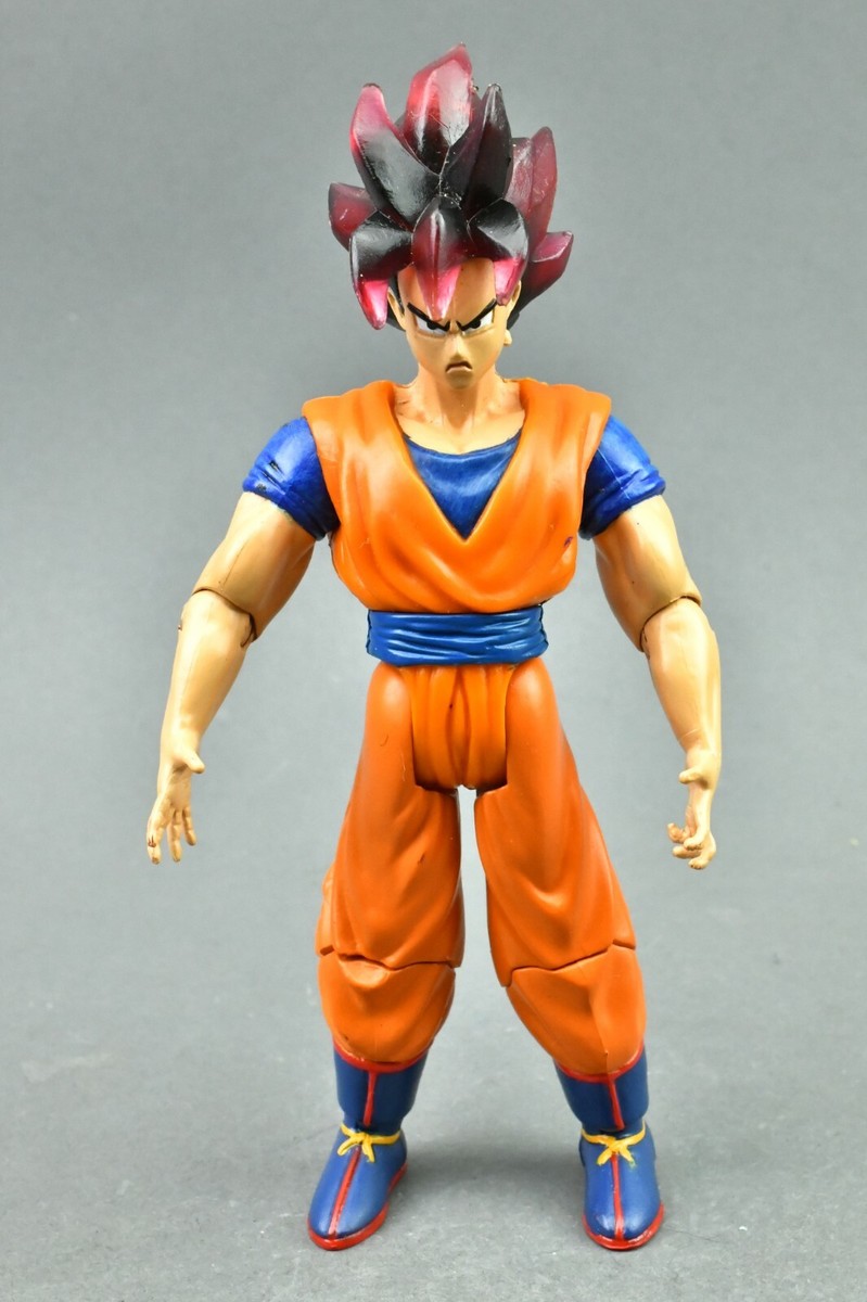 JAKKS Pacific DRAGONBALL /ドラゴンボール フィギュア Dragon Ball Z SS Goku Energy Flash Red Hair Jakks Pacific
