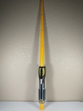 yellow lightsaber toy