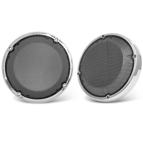 6.5" Saddlebag Lid Speaker Grill Cover Fit For Harley Touring Model 1983-2020 - Picture 7 of 12
