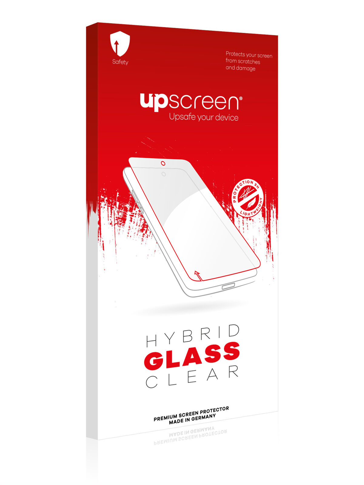 upscreen Glas Panzerfolie für Panasonic Toughpad FZ-G1 Schutz Glas Folie 9H