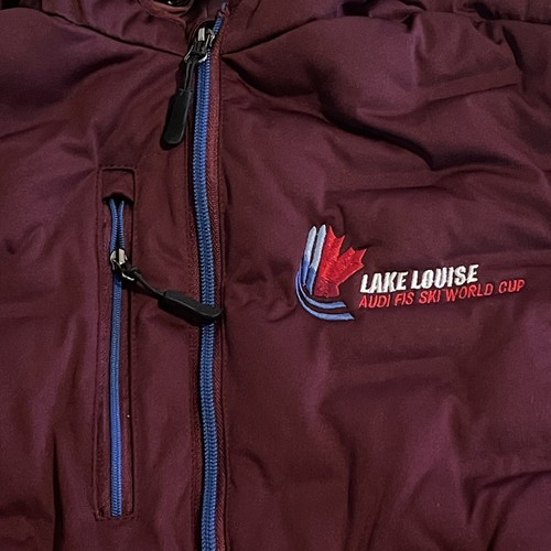 North End Jacket Men Large Burgundy Puffer Warm Logik Outdoors Full Zip Casual - Picture 6 of 9