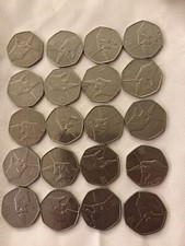 20 x Archery Olympic 2012 50Ps Lot4