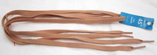 Unisex 45" Long Flat Beige Tan Rockabilly Punk Shoe lace Shoelaces-Brand New 