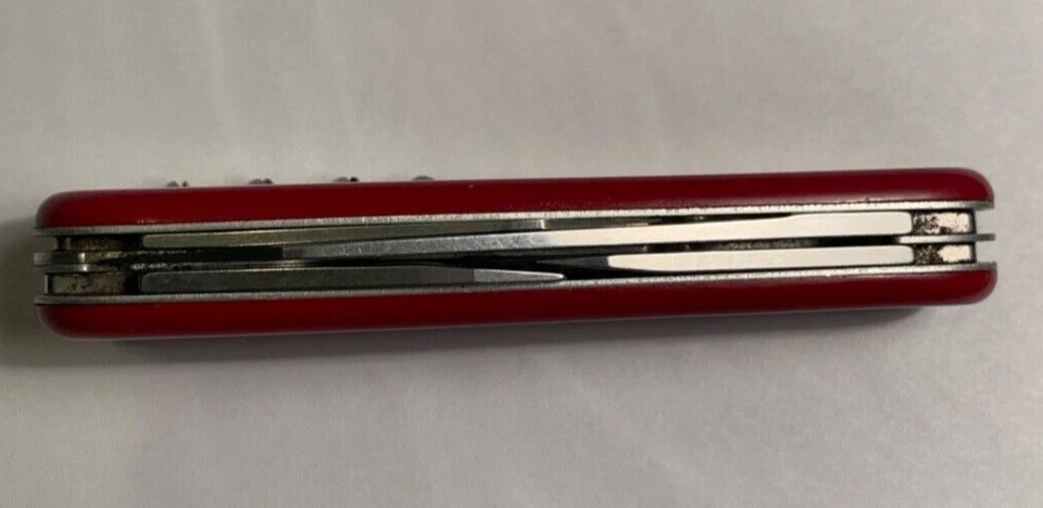 Cuchillo Victorinox de colección con cuchillas de punta de doble clip *NINGUNO EN EBAY COMO ESTE* Foto 4 de 4