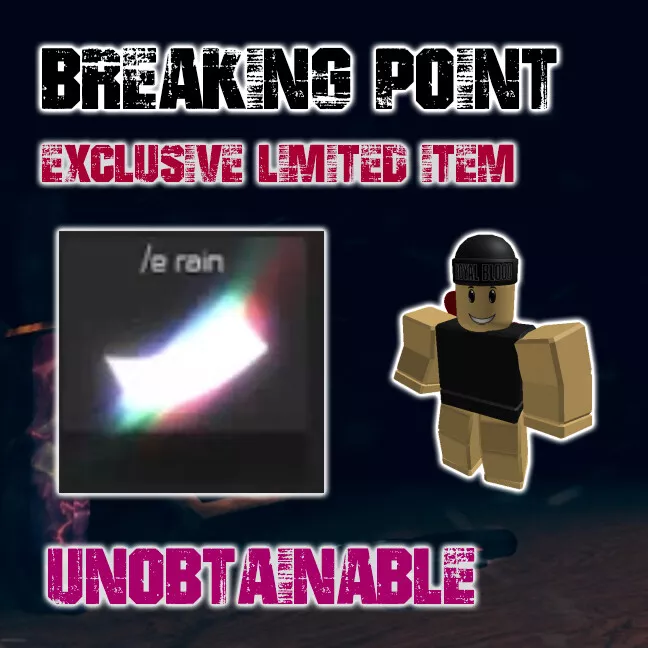 What is the rarest non-limited item you have in roblox? Here's