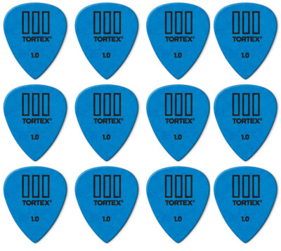 JIM DUNLOP 462 Tortex III Players Pack 1,00mm