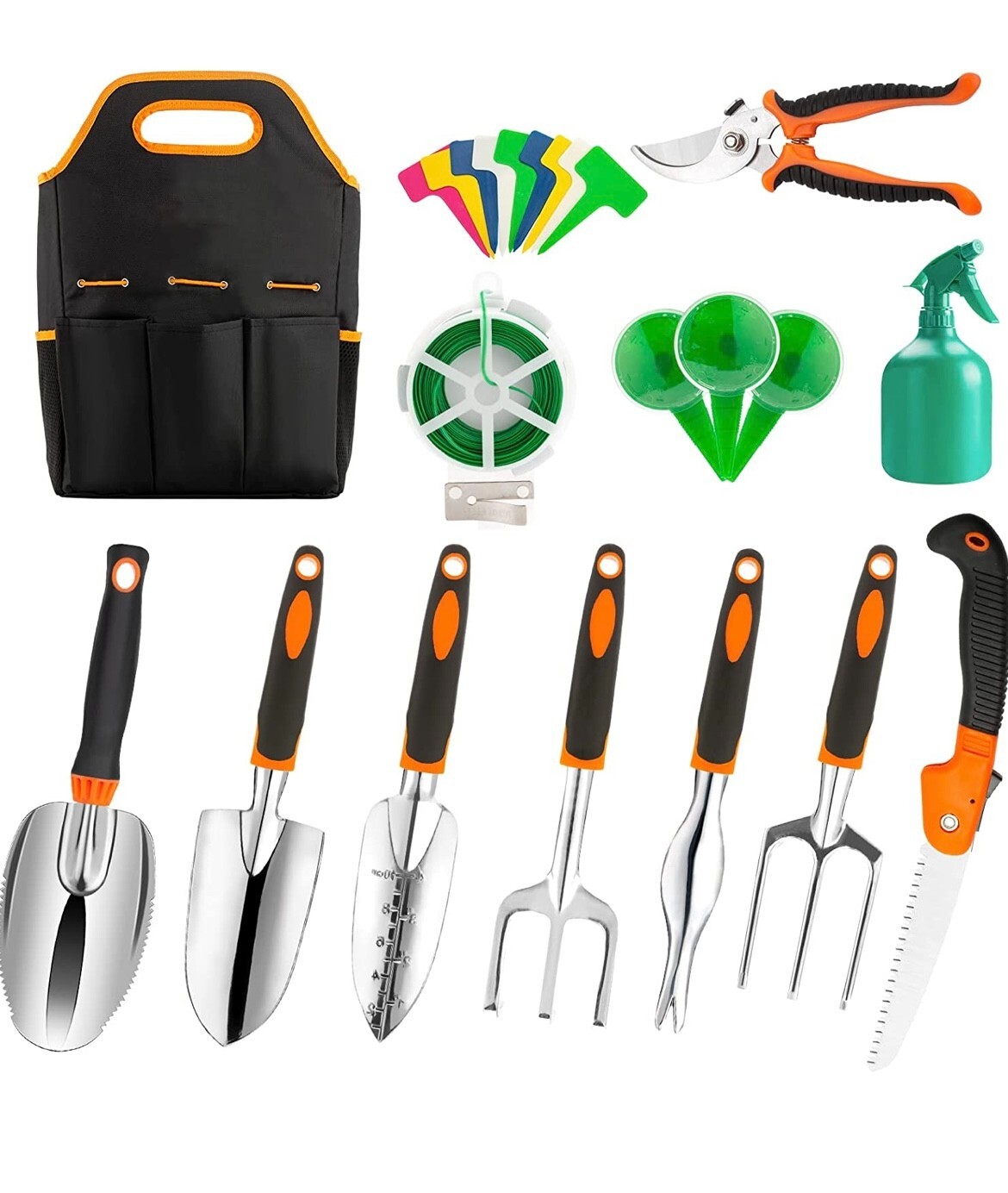 Idee Regalo Amanti Giardinaggio - Kit Completo Elegante in Borsa