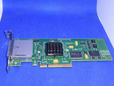 LSI SAS3801E 3G 2 PORT RAID KONTROLLER L3-01123-04E  LOW PROFILE   #GK4508