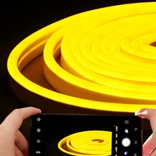 12V SMD2835 Flexible LED Strip Waterproof Neon Lights Silicone Tube Decor 1M-10M