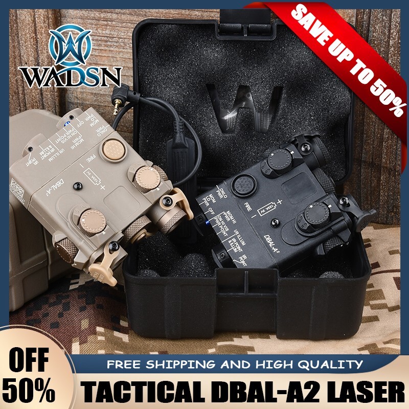 Airsoft DBAL-A2 Aiming Devices With Green Laser & LED WADSN - Foto 9