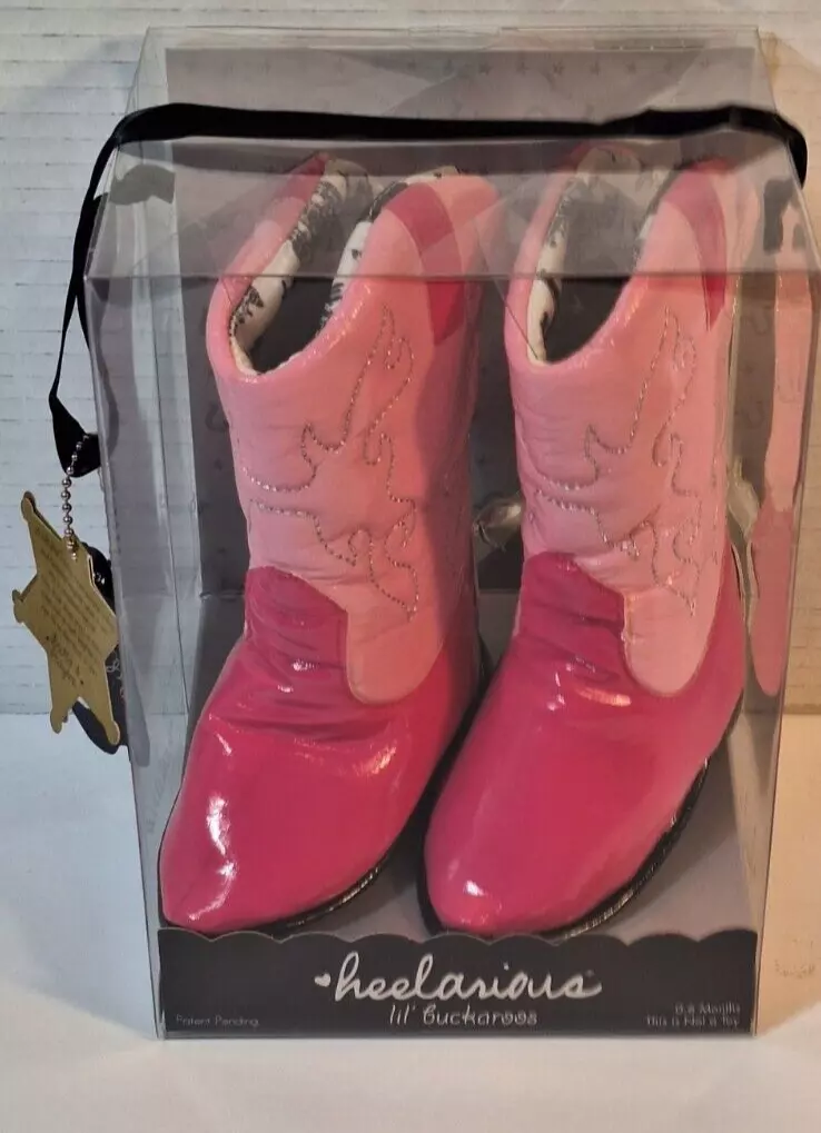 Pink baby top cowboy boots