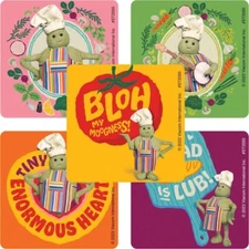 25 The Tiny Chef Show Stickers Party Favors Teacher Supply Nickelodeon