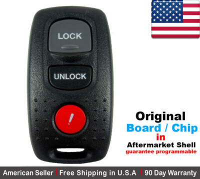 OEM Keyless Entry Remote Key Fob For 2003-2006 Mazda 3 & Mazda 6 - KPU41846 With Battery