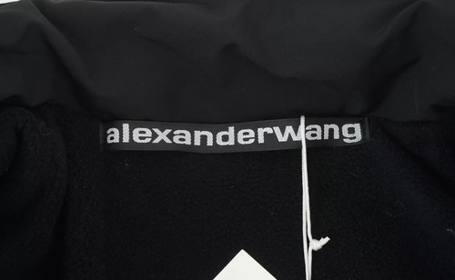 New Alexander Wang Nylon Combo Jacket Light Indigo Fade 4DC1232371 Women’s Small - Picture 8 of 24