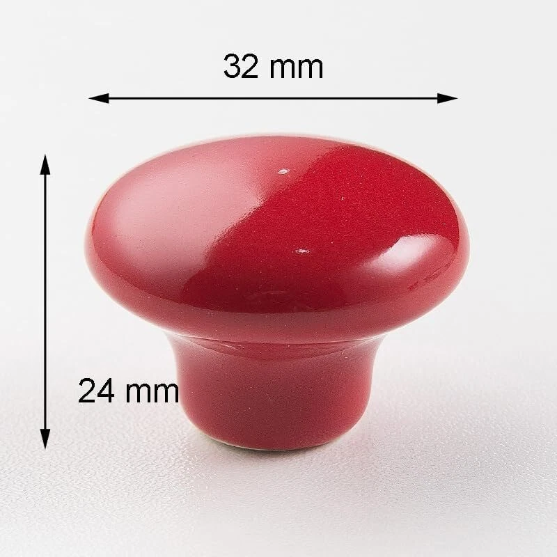 Schrankknäufe 20 Stück Schrankgriffe Schubladengriffe Keramik für M4 Küche Ba... - Bild 3 von 4