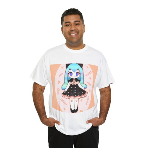 Cute Chibi Kawaii Anime Pastel Goth T Shirt Unisex Adults NEW Graphic Tee - Picture 21 of 25