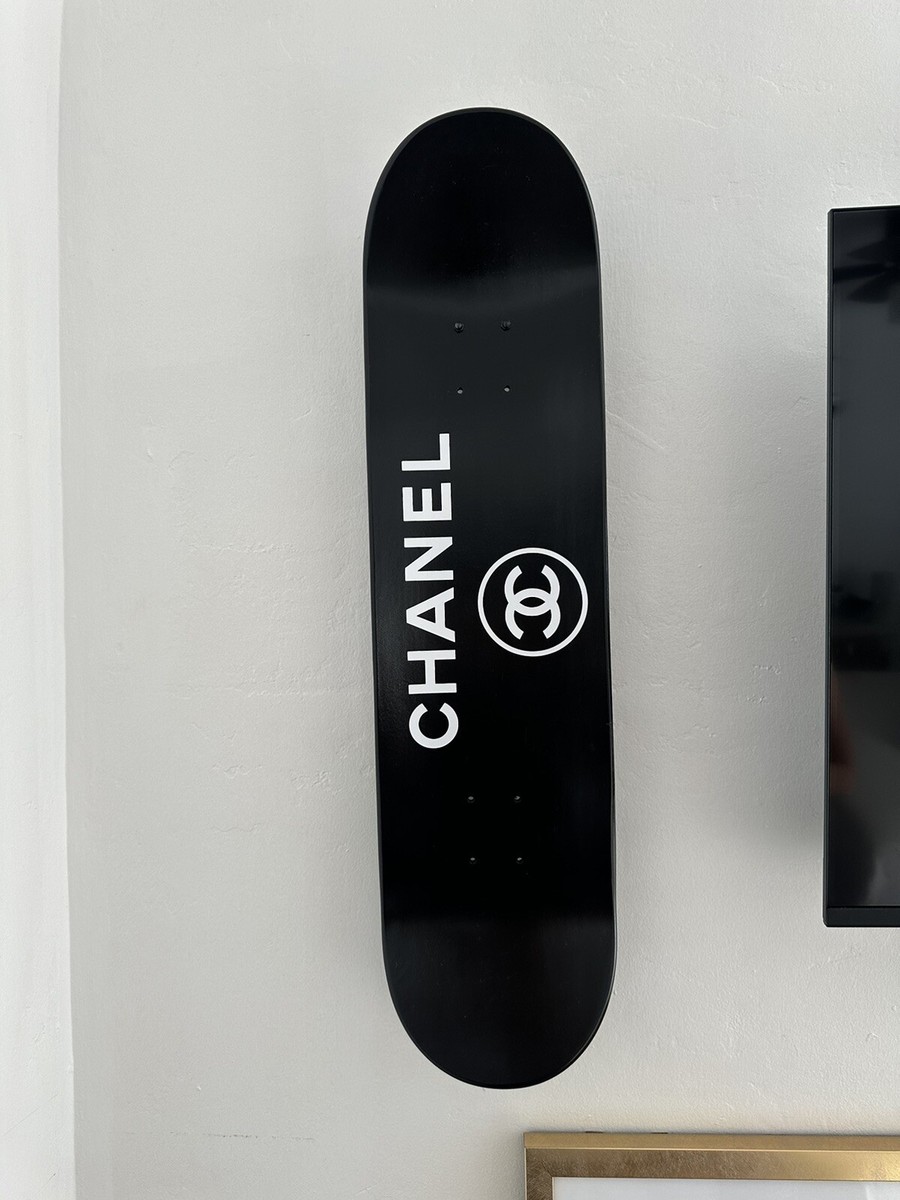 CHANEL Skateboard Art - Fashion Collectable - Modern Street Wall
