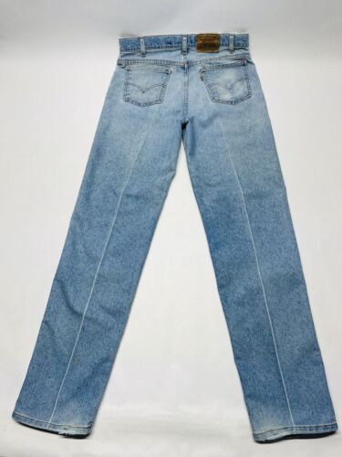 VTG 90s Levis 540 Purple Label Relaxed Fit Jeans Mens 34x34 Distressed Stained - Picture 2 of 19