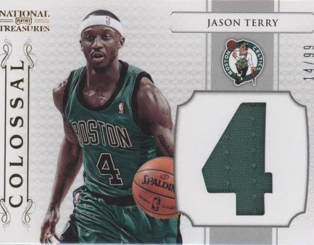 Terry Number 2012-13 Panini National Treasures - Colossal Materials Jersey Number ...