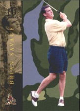 2002-03 BAP Signature Series Golf #GS15 Brian Savage - NM-MT
