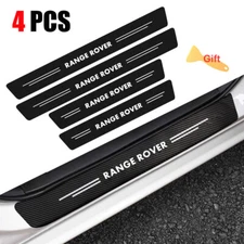 For Land Rover Car Door Sill Step Plate Scuff Cover Protector Accessories 4X NEW