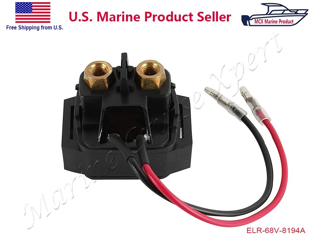 Mercury Outboard Starter Relay Solenoid 8M0098898 853809001 89 
