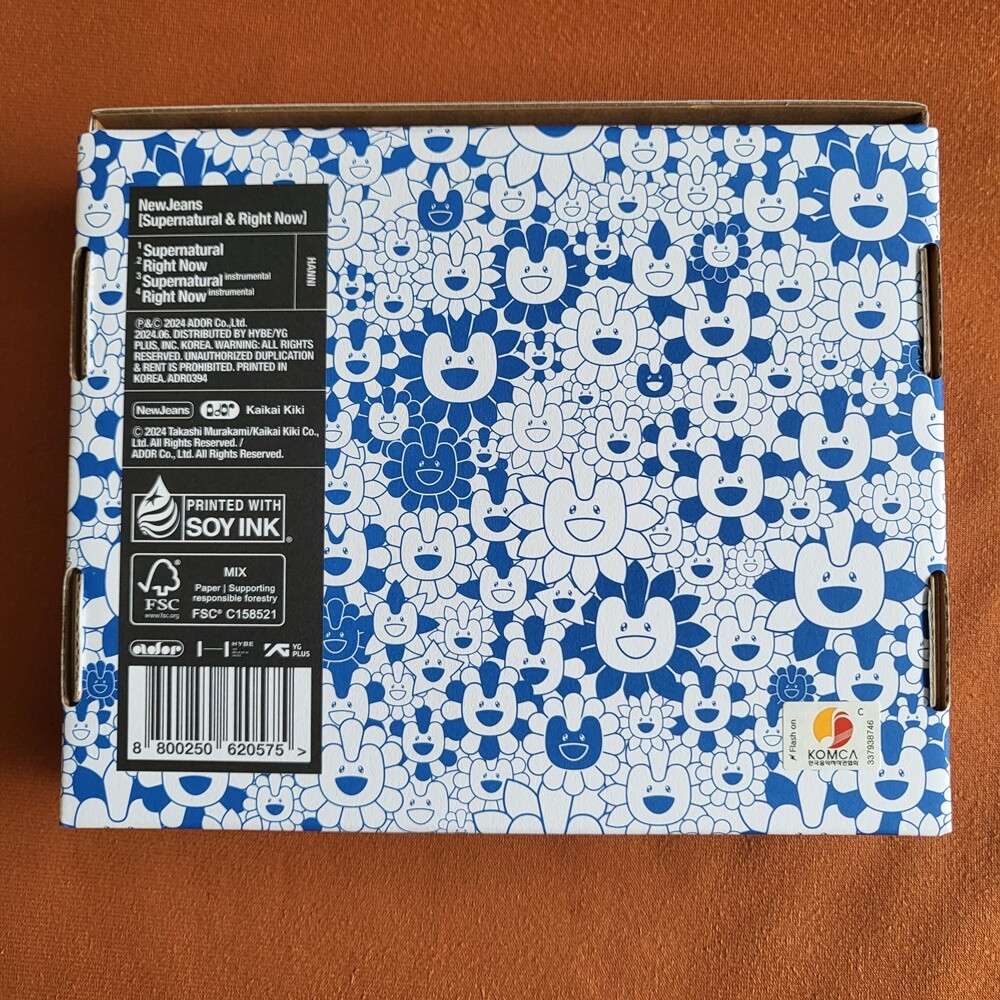 NEWJEANS ALBUM SUPERNATURAL JAPANESE VERSION CD K-POP AUTOGRAPHED